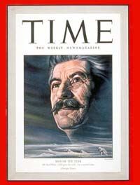 ������� ������� "Time", ������ 1943 �. ������ - ������� ����.