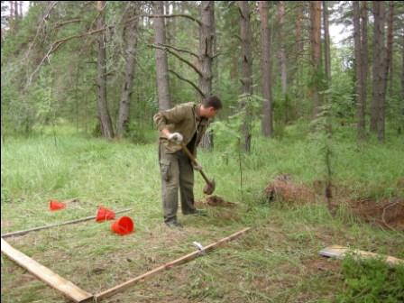 The camp is being built